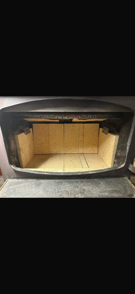 After - Fire Brick Replacement
