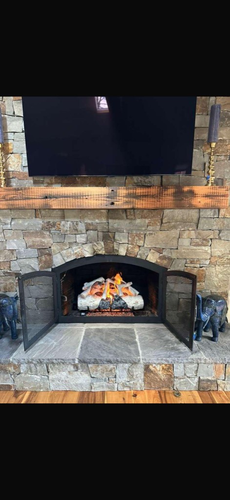 After - Log Set Install