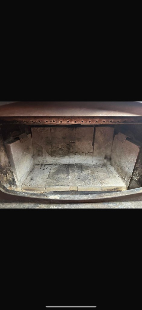 Before - Fire Brick Replacement