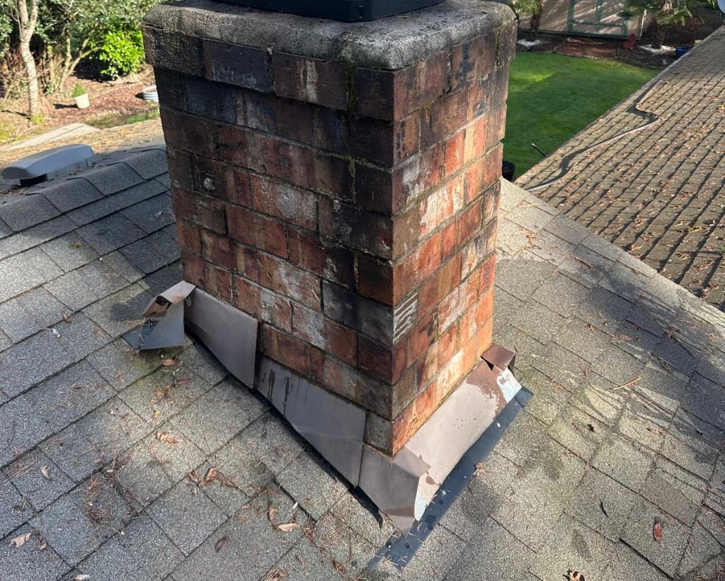 Before - Flashing Replacement